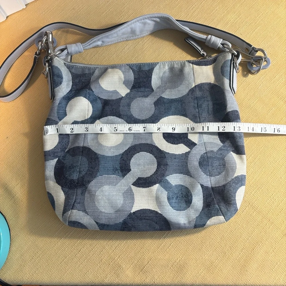 Coach Kristin Graphic Op Art Hobo #14860